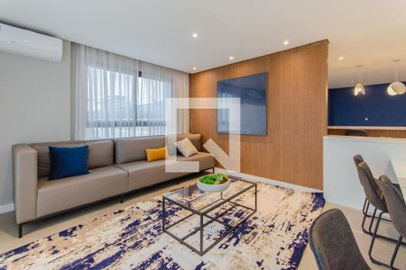 Salão de Festas  de apartamento para alugar com 1 quarto, 33m² em Ipiranga, São Paulo