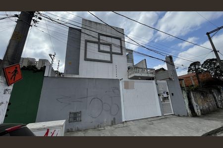 Fachada + Placa de apartamento à venda com 2 quartos, 40m² em Vila Campanela, São Paulo