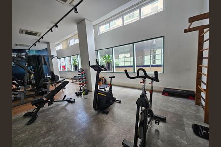 Apartamento à venda com 59m², 1 quarto e 2 vagas Apartamento à venda com 59m², 1 quarto e 2 vagasAcademia