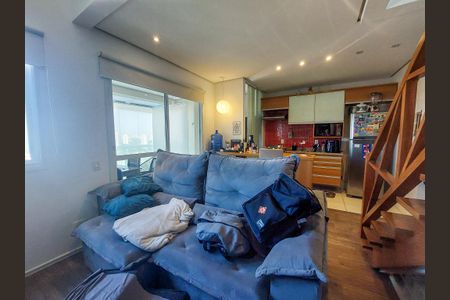 Apartamento à venda com 59m², 1 quarto e 2 vagas Apartamento à venda com 59m², 1 quarto e 2 vagasSala
