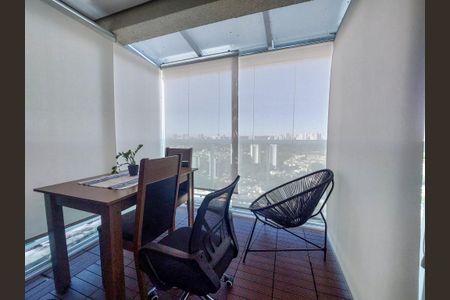 Sacada de apartamento para alugar com 1 quarto, 59m² em Santo Amaro, São Paulo