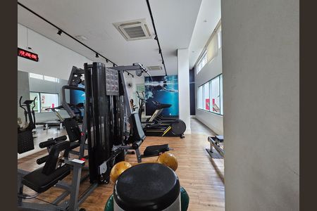 Apartamento à venda com 59m², 1 quarto e 2 vagas Apartamento à venda com 59m², 1 quarto e 2 vagasAcademia