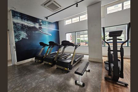 Apartamento à venda com 59m², 1 quarto e 2 vagas Apartamento à venda com 59m², 1 quarto e 2 vagasAcademia