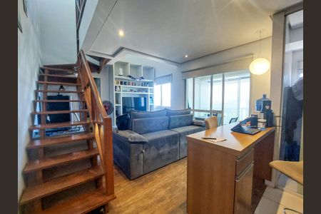 Apartamento à venda com 59m², 1 quarto e 2 vagas Apartamento à venda com 59m², 1 quarto e 2 vagasSala