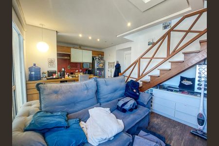 Sala de apartamento para alugar com 1 quarto, 59m² em Santo Amaro, São Paulo