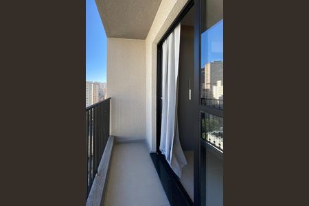 Varanda do Studio de kitnet/studio para alugar com 1 quarto, 28m² em Bela Vista, São Paulo