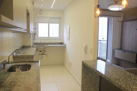 Apartamento à venda com 58m², 2 quartos e 1 vagaCozinha com área de serviço