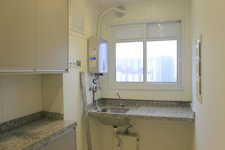 Apartamento à venda com 58m², 2 quartos e 1 vagaCozinha com área de serviço