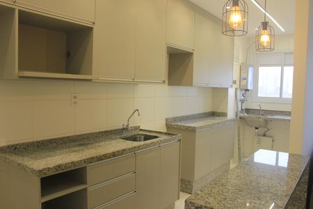 Apartamento à venda com 58m², 2 quartos e 1 vagaCozinha com área de serviço