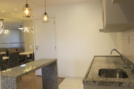Apartamento à venda com 58m², 2 quartos e 1 vagaCozinha com área de serviço