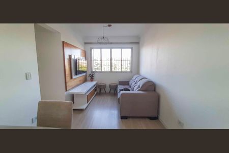 Sala de apartamento para alugar com 2 quartos, 57m² em Jardim Cláudia, São Paulo