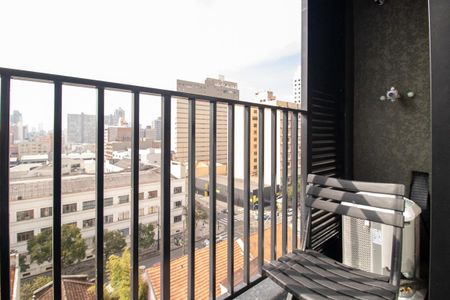 Studio para alugar com 19m², 1 quarto e sem vagaSacada