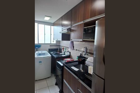 Cozinha de apartamento para alugar com 2 quartos, 43m² em Vila Campos Sales, Campinas