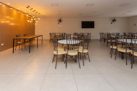 Casa à venda com 61m², 2 quartos e 2 vagasÁrea comum - Salão de festas