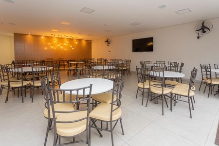 Casa à venda com 61m², 2 quartos e 2 vagasÁrea comum - Salão de festas