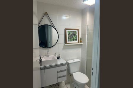 Banheiro de apartamento à venda com 2 quartos, 44m² em Curicica, Rio de Janeiro