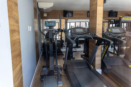 Apartamento para alugar com 57m², 2 quartos e 1 vaga Apartamento para alugar com 57m², 2 quartos e 1 vagaAcademia
