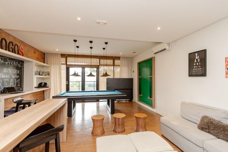 Studio à venda com 39m², 1 quarto e 1 vagaSalão de Jogos