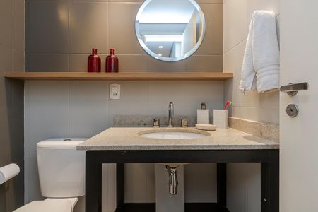 Apartamento à venda com 134m², 3 quartos e 2 vagas Apartamento à venda com 134m², 3 quartos e 2 vagasBanheiro da Suíte 3