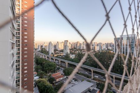 Vista da Suíte 3 de apartamento à venda com 3 quartos, 134m² em Cidade Monções, São Paulo