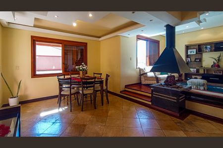 Sala de Jantar de casa de condomínio à venda com 4 quartos, 379m² em Menino Deus, Porto Alegre