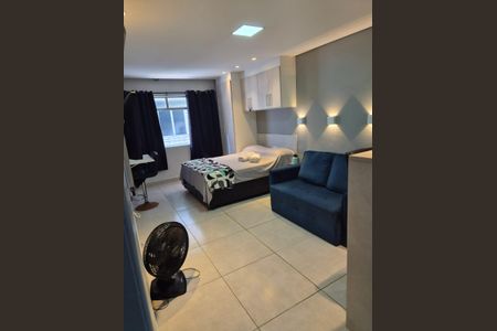 Sala/Quarto de apartamento para alugar com 1 quarto, 30m² em Aviação, Praia Grande