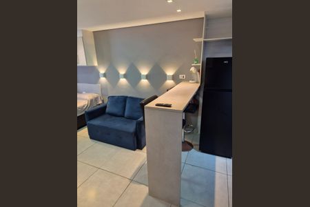 Sala/Quarto de apartamento para alugar com 1 quarto, 30m² em Aviação, Praia Grande