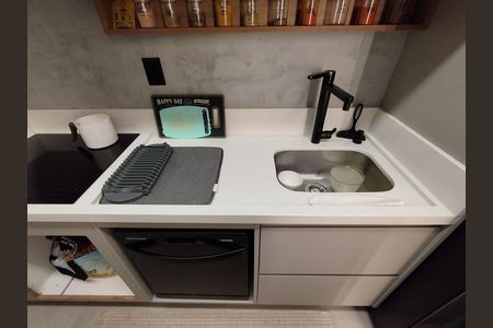 Cozinha - Armários de apartamento à venda com 2 quartos, 48m² em Ipiranga, São Paulo