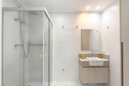 Banheiro Social de kitnet/studio à venda com 1 quarto, 40m² em Vila Clementino, São Paulo