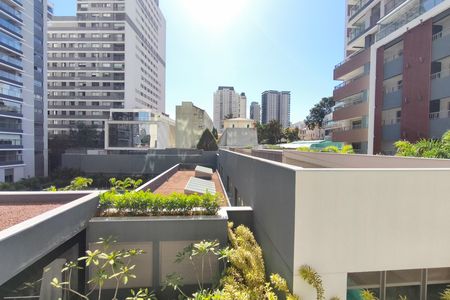 Vista da Varanda de kitnet/studio à venda com 1 quarto, 40m² em Vila Clementino, São Paulo