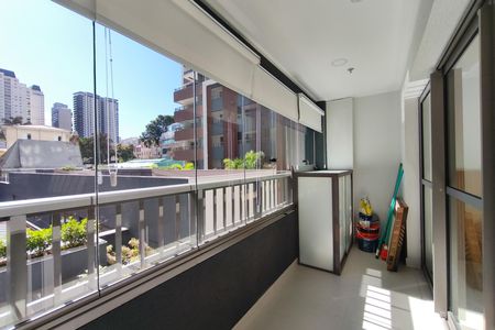 Varanda de kitnet/studio à venda com 1 quarto, 40m² em Vila Clementino, São Paulo