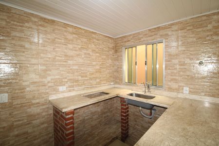 Sala / Cozinha de casa para alugar com 2 quartos, 45m² em Vila Barbosa, São Paulo