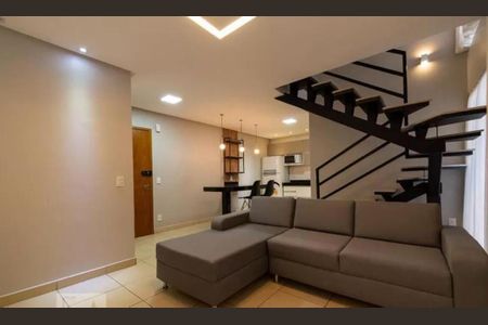 Sala de apartamento para alugar com 3 quartos, 80m² em Setor Bueno, Goiânia