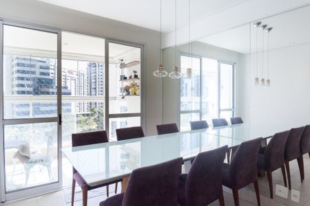 Sala de Jantar de apartamento para alugar com 3 quartos, 86m² em Vila da Serra, Nova Lima