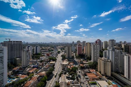 Vista da Sacada de apartamento para alugar com 1 quarto, 45m² em Vila Mascote, São Paulo