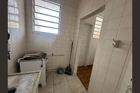 Cozinha de apartamento para alugar com 1 quarto, 78m² em Centro, São Vicente