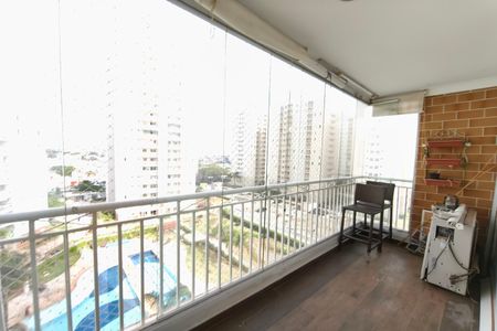 Varanda gourmet de apartamento para alugar com 3 quartos, 107m² em Vila Progresso, Campinas