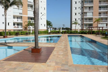 Área comum - Piscina de apartamento para alugar com 3 quartos, 107m² em Vila Progresso, Campinas