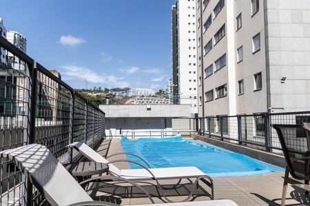 Área comum - Piscina de apartamento para alugar com 3 quartos, 180m² em Buritis, Belo Horizonte