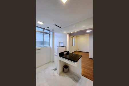 Studio para alugar com 26m², 1 quarto e sem vaga Studio para alugar com 26m², 1 quarto e sem vagaCozinha e Área de Serviço