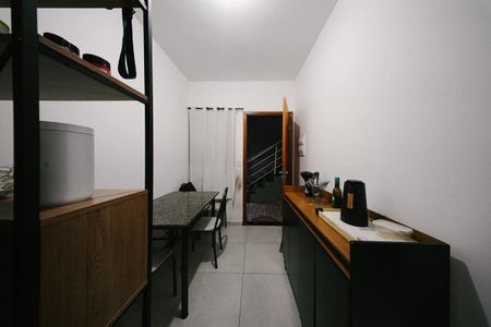 Sala/Cozinha de apartamento à venda com 2 quartos, 40m² em Vila Dalila, São Paulo