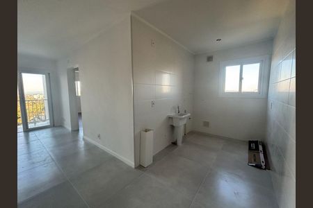 Cozinha de apartamento para alugar com 2 quartos, 57m² em Rondônia, Novo Hamburgo