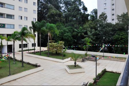 Apartamento para alugar com 74m², 3 quartos e 1 vagaDetalhe - Vista da Varanda da Sala e Sala de Jantar
