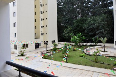 Apartamento para alugar com 74m², 3 quartos e 1 vagaDetalhe - Varanda da Sala e Sala de Jantar