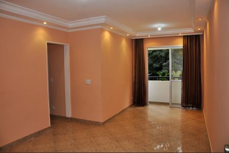 Detalhe - Sala e Sala de Jantar de apartamento para alugar com 3 quartos, 74m² em Moinho Velho, São Paulo