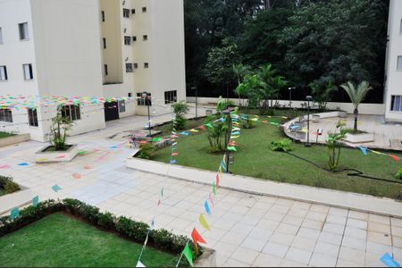 Apartamento para alugar com 74m², 3 quartos e 1 vagaDetalhe - Vista da Varanda da Sala e Sala de Jantar