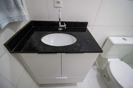 Apartamento para alugar com 57m², 2 quartos e 2 vagasBanheiro da Suite 