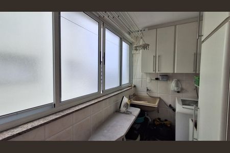 Área de Serviço  de apartamento à venda com 3 quartos, 100m² em Santa Maria, São Caetano do Sul