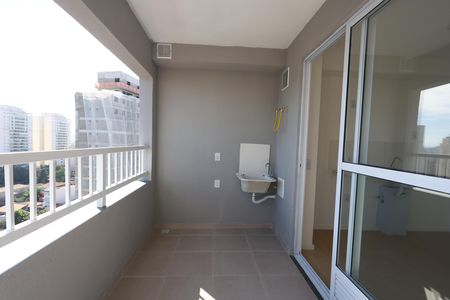 Varanda da Sala de apartamento para alugar com 2 quartos, 36m² em Vila Sonia, São Paulo