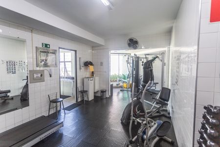 Apartamento para alugar com 55m², 1 quarto e 1 vaga Apartamento para alugar com 55m², 1 quarto e 1 vagaÁrea comum - Academia
